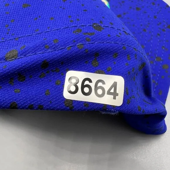 Air Jordan Hat Men Blue Black Speckled‎ Print Jumpman Snap Back Cap